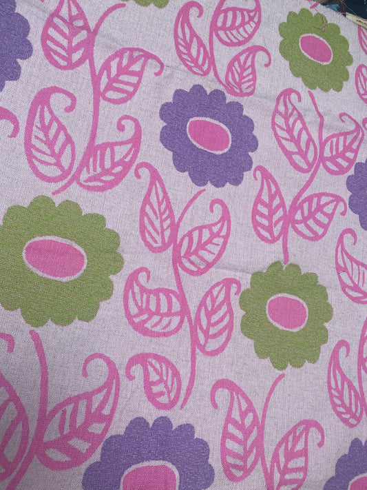 1 Yard Piece - Girly Girl Floral