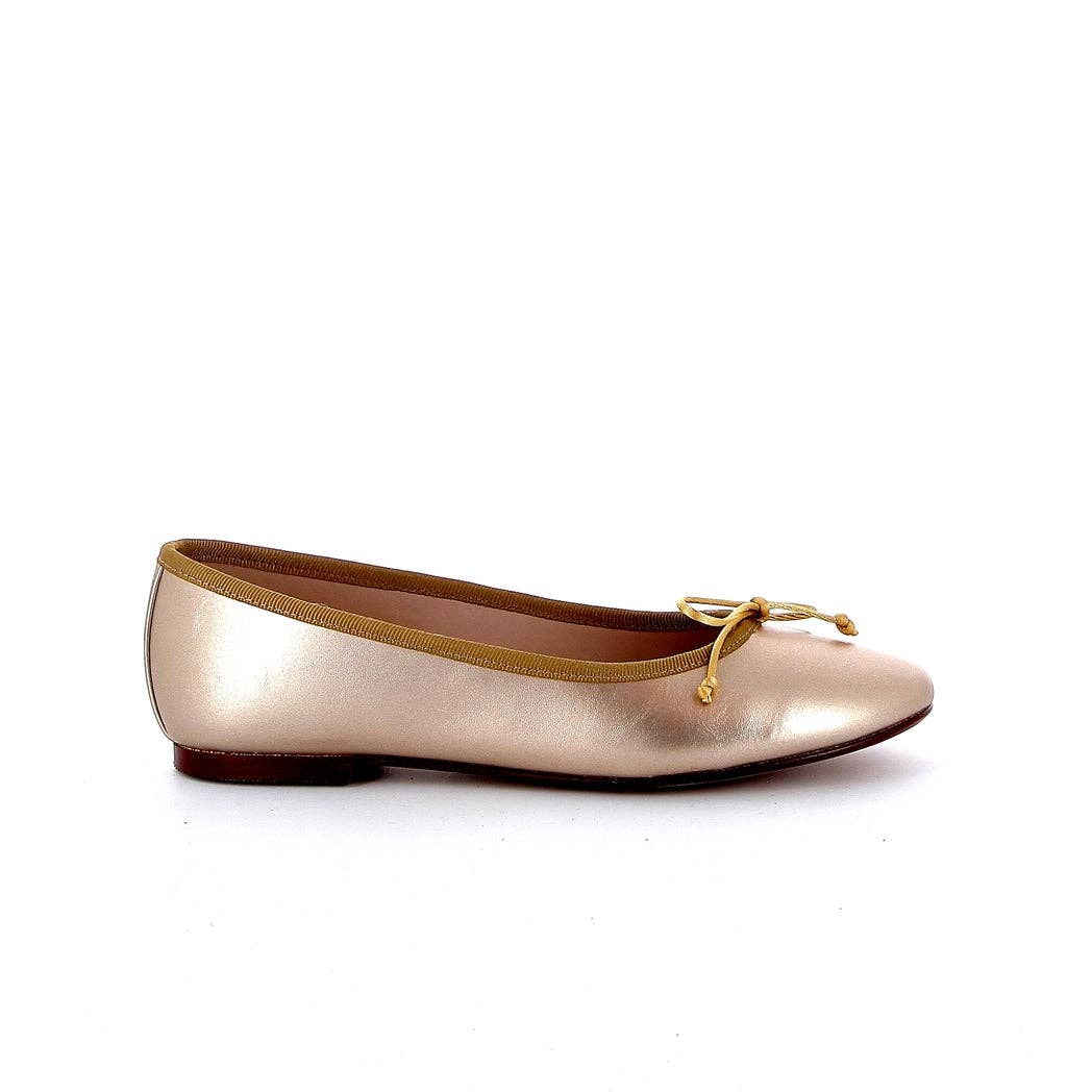 Gold Ballet Flat