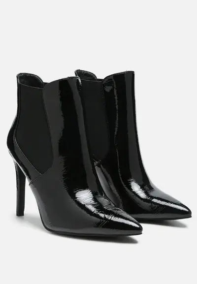 Patent This Heeled Booties