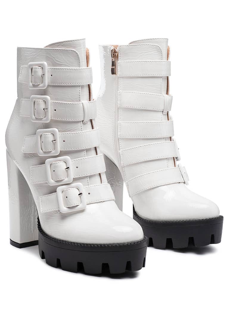 Miss Americana Platform Booties