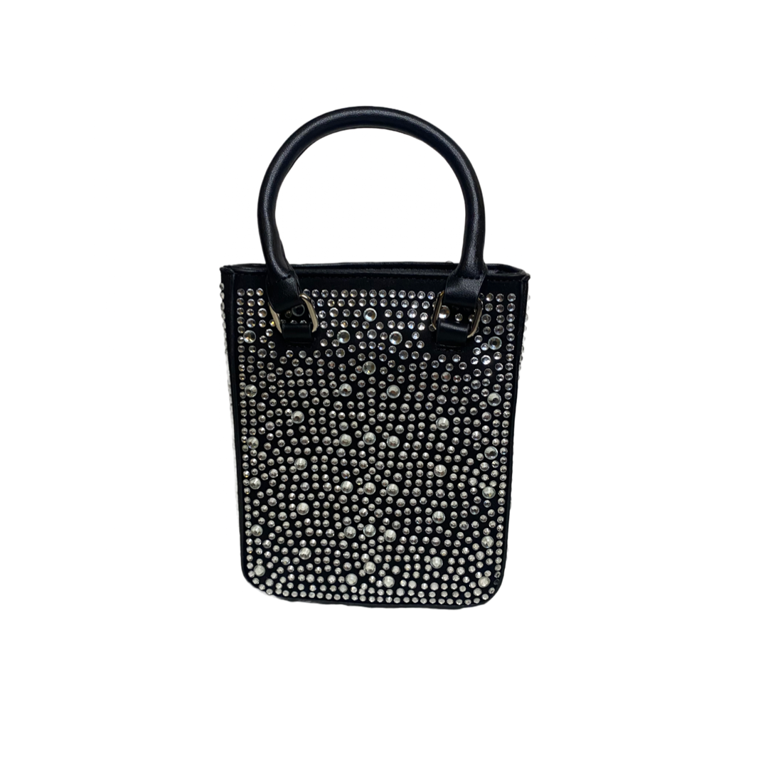 Trendy city rhinestone bag