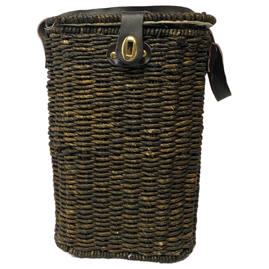 Wicker wine bag