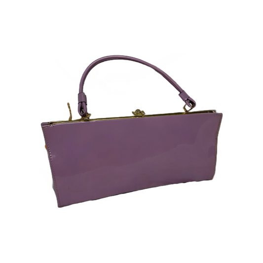 Vintage purple handbag